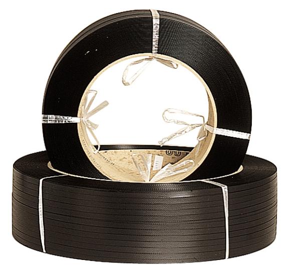  Packband PP-maskin/hand 15,5x0,73mm 1200m svart