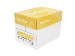  Kopieringspapper Multilaser A4 80g vitt q-pack ohålat