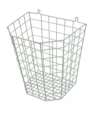  Trådpapperskorg 28 liter 35x31x26cm vit