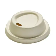  Lock för pappersmuggar av Bagasse 23-25cl