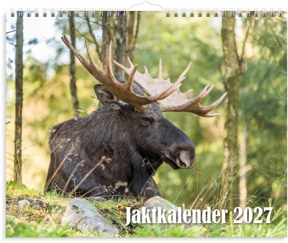  Väggkalender 2027 Jaktkalender