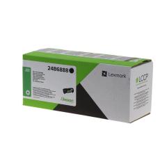  Toner Lexmark 24B6888 svart - 21 000 sidor