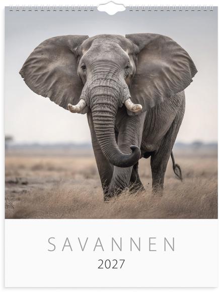  Väggkalender 2027 Savannen