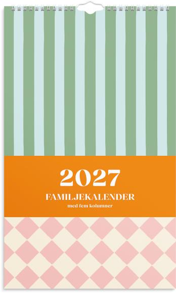  Familjekalender 2027 Color Blocking