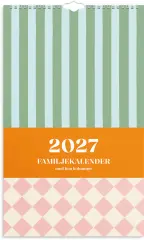  Familjekalender 2027 Color Blocking