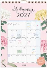  V&auml;ggkalender 2027 Life Organizer