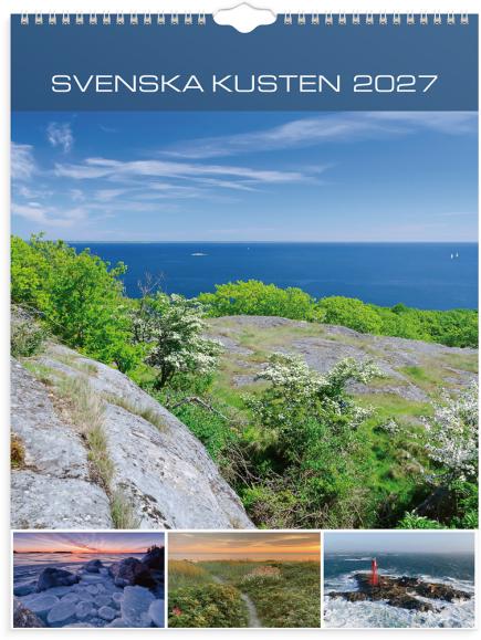  Väggkalender 2027 Svenska kusten