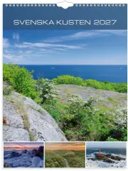  V&auml;ggkalender 2027 Svenska kusten