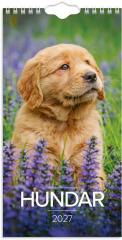  V&auml;ggkalender 2027 Liten Hundkalender