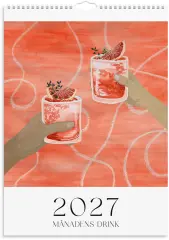  V&auml;ggkalender 2027 Posters Drinkar