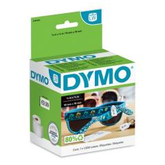  Prisetikett Dymo LW 54x11mm (ger 2st 10x19mm prislappar) vit