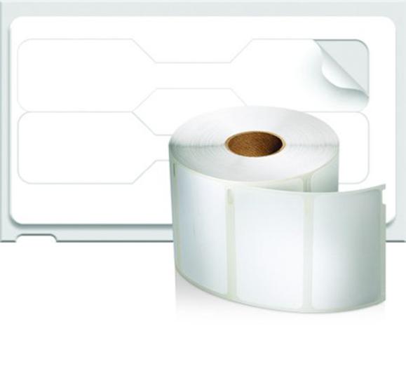  Prisetikett Dymo LW 54x11mm (ger 2st 10x19mm prislappar) vit