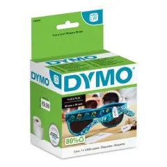  Prisetikett Dymo LW 54x11mm (ger 2st 10x19mm prislappar) vit