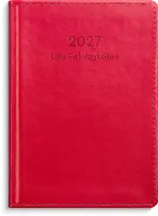  Lilla Fickdagboken 2027 r&ouml;tt konstl&auml;der