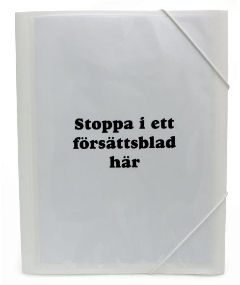  Maximapp A4 PP med ficka 3-fliks