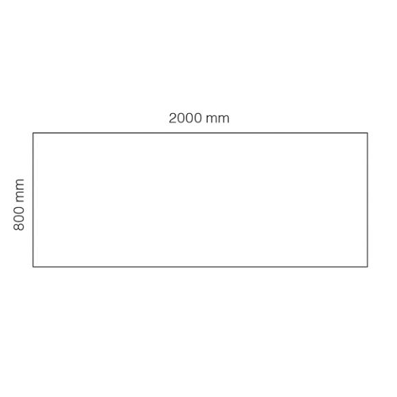  Skrivbord Viva Basic höj- och sänkbart med rak skiva, djup 800mm