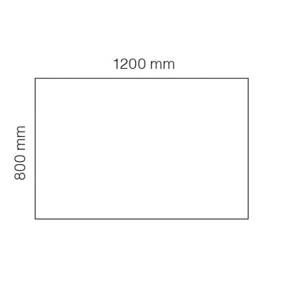  Skrivbord Viva Basic höj- och sänkbart med rak skiva, djup 800mm