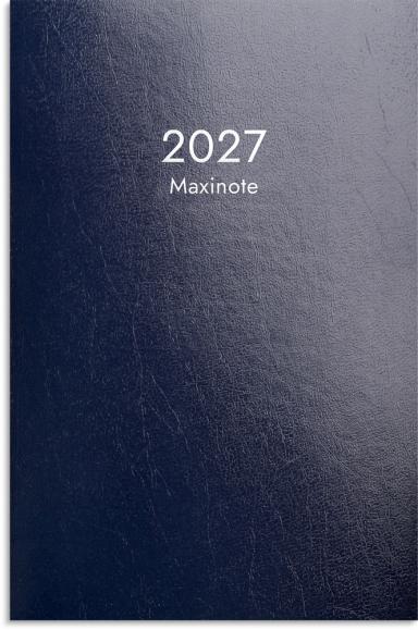  Kalender Maxinote 2027 blå kartong