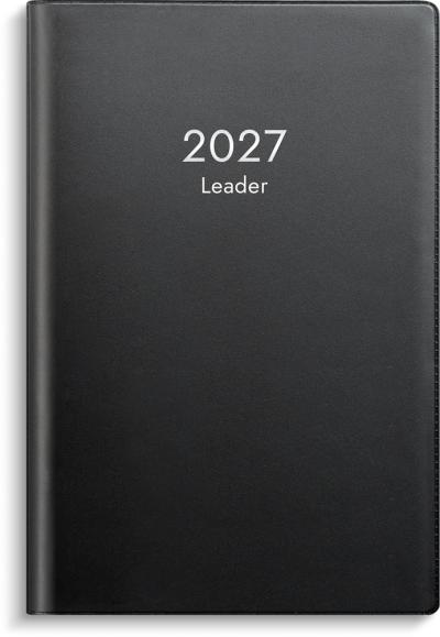  Kalender 2027 Leader svart plast