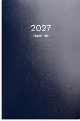  Kalender Maxinote 2027 bl&aring; kartong
