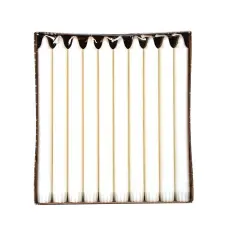  Kronljus Stearin vit 22x220mm
