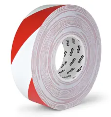  Golvlinjetejp Etab 33695 r&ouml;d/vit 50mm x 30m