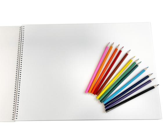 Ritblock A3 vitt 100 g, spiralbundet, 40 blad