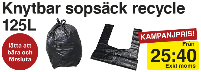 Knytbar sopsäck