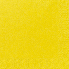  Servett Duni 24x24cm 3-lagers gul