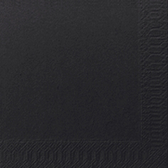  Servett Duni 24x24cm 3-lagers svart